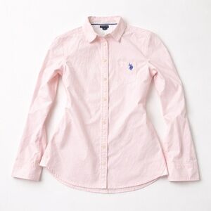 Classic Preppy Pink Button-Down | U.S. Polo Assn. | Size S